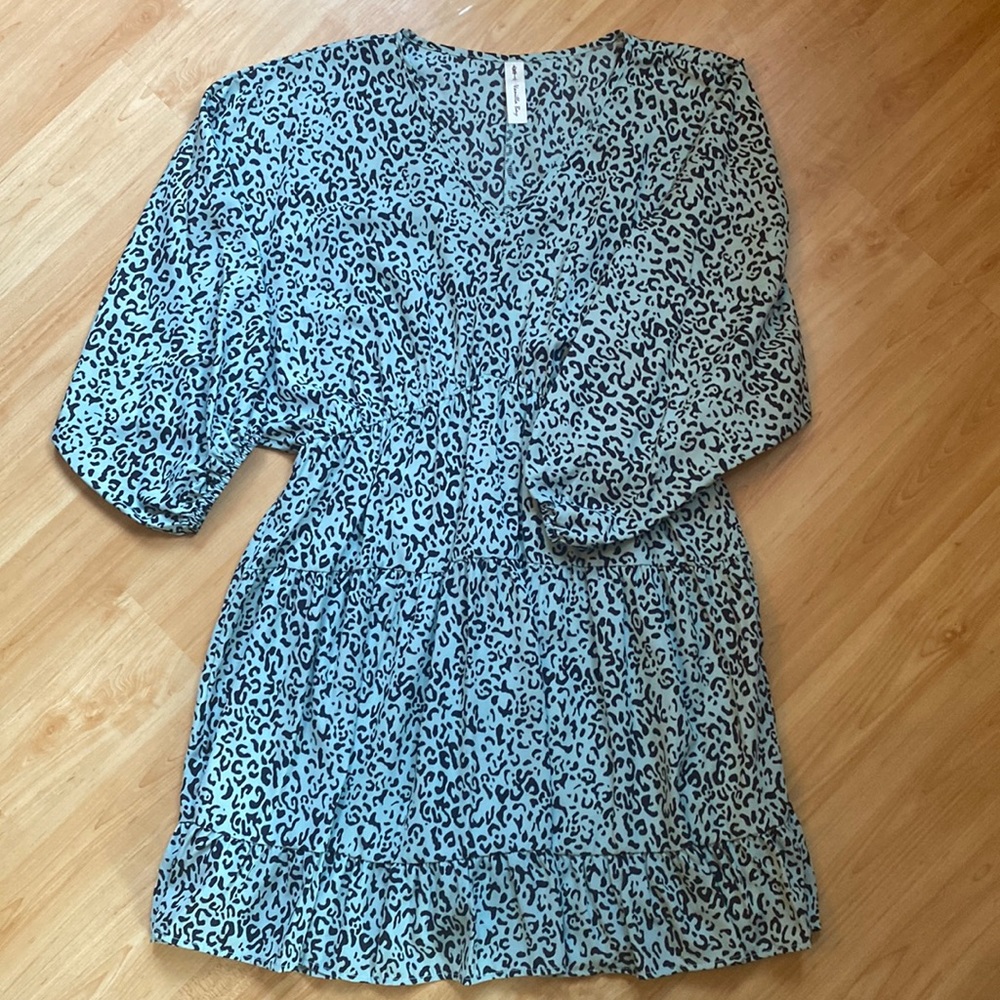 Super cute animal print dress